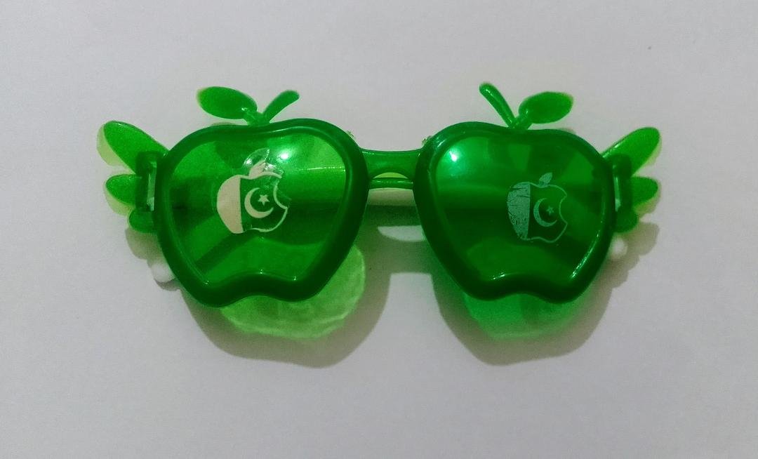 14th August Sunglasses Pack of 2 Green Pakistan Flag