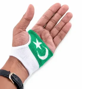 14 August Pakistan Flag Wrist Band