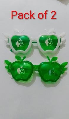14th August Sunglasses Pack of 2 Green Pakistan Flag