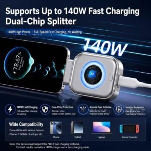 The Fully Charged Separator Is Equipped With AI-powered Intelligent Recognition And An Automatic Power-off Mechanism