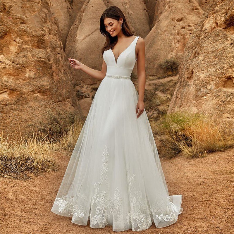 Detachable Two Piece Bridal Gown - Image 4