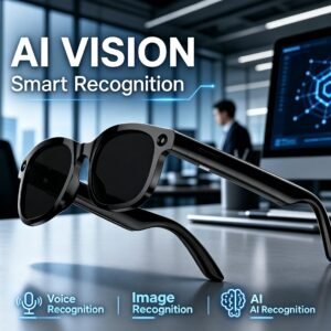 AI Smart Translation Glasses With Camera AI Large Model Chat Object Recognition Bluetooth Calling  Music Playback Wearable Smart Eyeglasses